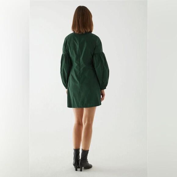 COS volume sleeve waisted dress size 4 - Picture 16 of 16